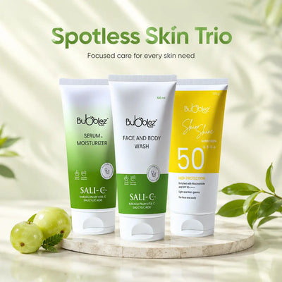 Acne Control Trio | 3-Step Salicylic Acid Skincare for Oily, Acne-Prone Skin Bubblez Cosmetics