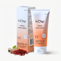 Gluta-C Serum in Moisturizer (2 in 1) | Glutathione, Sandal & Saffron with Vitamin-C for Tan Removal & Glowing Skin Bubblez Cosmetics