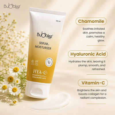 Hyaluronic Acid Serum Moisturizer | Bubblez Hya-C for Radiant, Dewy Skin Bubblez Cosmetics