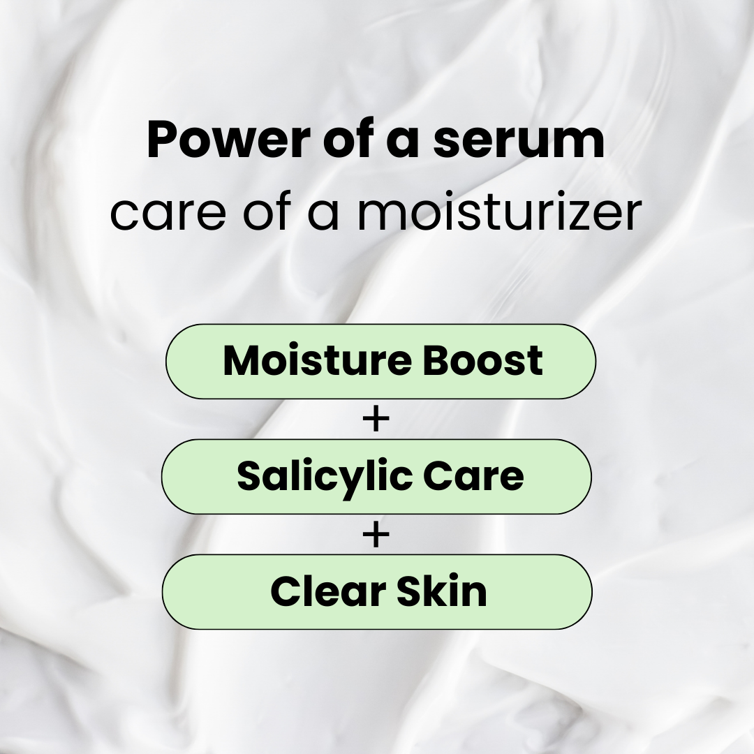 Sali-C Serum in Moisturizer (2 in 1) | Salicylic Acid Serum for Acne-Prone, Oily & Pimple-Free Skin