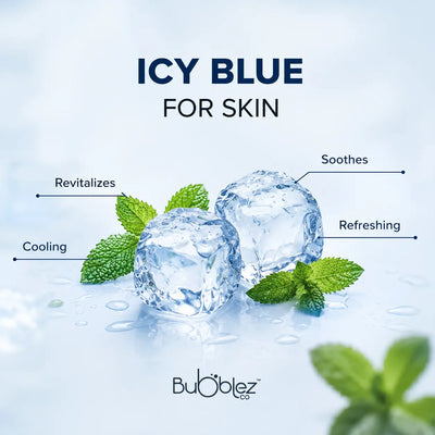 Icy Blue Cooling Bathing Bar | Mint Fresh Soap for Energized Skin – Bubblez Bubblez Cosmetics