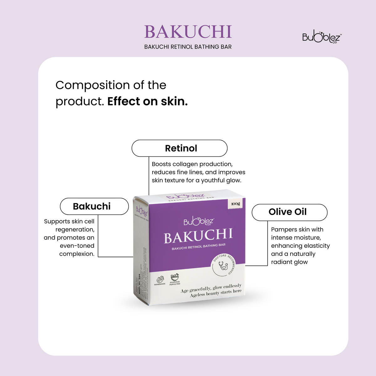 Bakuchi Retinol Radiant Bathing bar