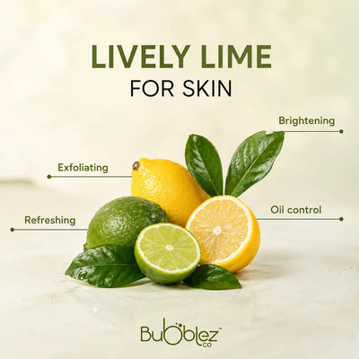 Lively Lime Bathing Bar | Refreshing Lime Soap for Fresh, Clear Skin Bubblez Cosmetics