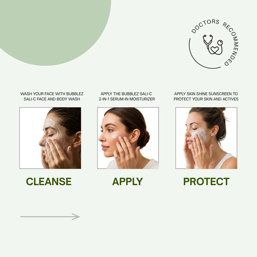 Acne Control Trio : 3-Step Skincare Routine for Oily & Acne-Prone Skin