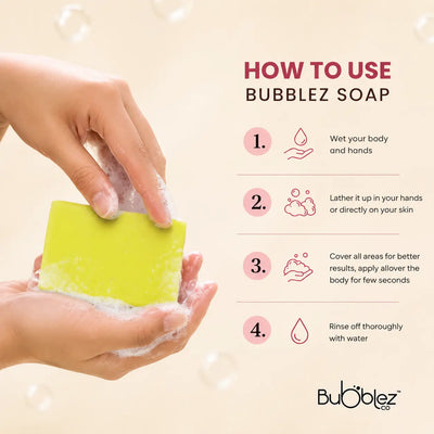 Lively Lime Bathing Bar | Refreshing Lime Soap for Fresh, Clear Skin Bubblez Cosmetics