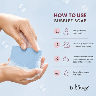 Icy Blue Cooling Bathing Bar | Mint Fresh Soap for Energized Skin – Bubblez Bubblez Cosmetics