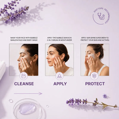 Retinol Anti-Aging Trio | 3-Step Skincare Routine to Reduce Fine Lines & Dark Spots Bubblez Cosmetics
