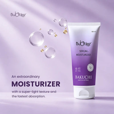 Bakuchi + Retinol Serum Moisturizer | Ayurvedic Retinol Serum for Youthful Skin Bubblez Cosmetics