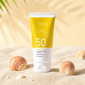 Skin Shine Sunscreen SPF 50++++ | Broad-Spectrum Sunscreen Enriched with Niacinamide and Hyaluronic Acid for Skin Protection & Brightness Bubblez Cosmetics