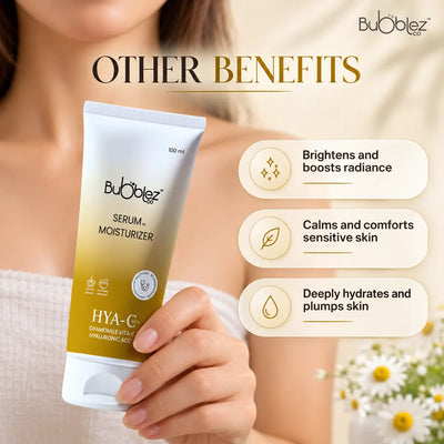 Hyaluronic Acid Serum Moisturizer | Bubblez Hya-C for Radiant, Dewy Skin Bubblez Cosmetics