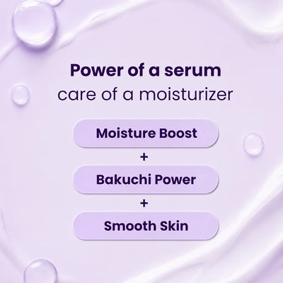 Bakuchi + Retinol Serum Moisturizer | Ayurvedic Retinol Serum for Youthful Skin Bubblez Cosmetics
