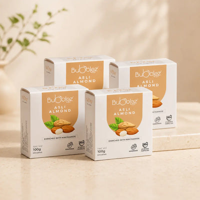 Asli Almond Bathing Bar | Nourishing Almond Soap for Soft Glowing Skin Bubblez Cosmetics