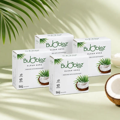 Klean Kera Coconut Bathing Bar | Hydrating Skin Glow Soap by Bubblez Bubblez Cosmetics