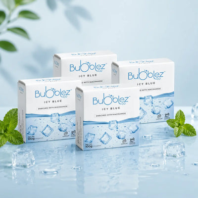 Icy Blue Cooling Bathing Bar | Mint Fresh Soap for Energized Skin – Bubblez Bubblez Cosmetics