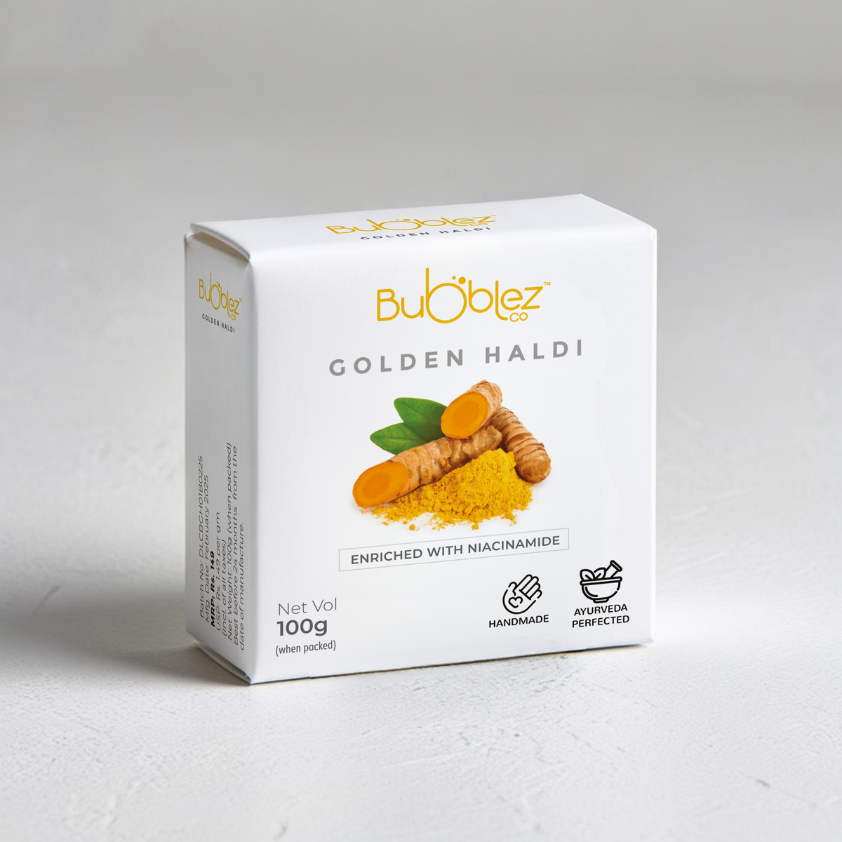 Bubblez Cosmetics Golden Haldi