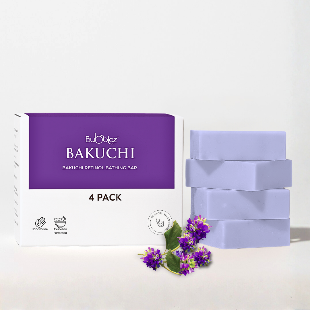 Bakuchi + Retinol Bathing Bar | A modern ayurvedic Anti-Aging Soap for Youthful, Glowing Skin