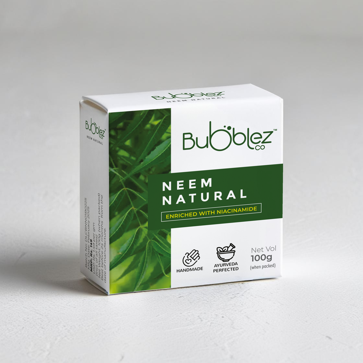 Bubblez Cosmetics Neem Natural