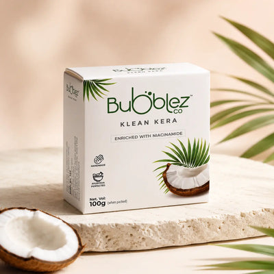 Klean Kera Coconut Bathing Bar | Hydrating Skin Glow Soap by Bubblez Bubblez Cosmetics