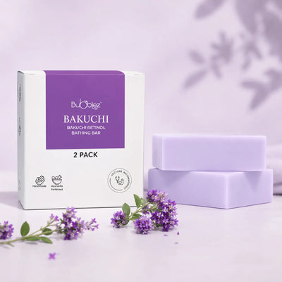 Bakuchi + Retinol Bathing Bar | A modern ayurvedic Anti-Aging Soap for Youthful, Glowing Skin Bubblez Cosmetics