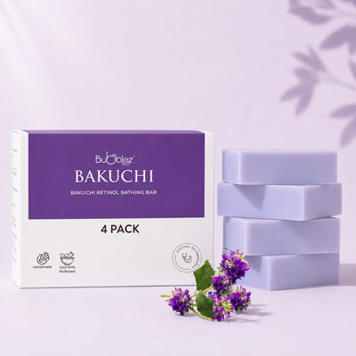 Bakuchi + Retinol Bathing Bar | A modern ayurvedic Anti-Aging Soap for Youthful, Glowing Skin Bubblez Cosmetics