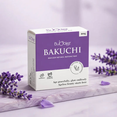 Bakuchi + Retinol Bathing Bar | A modern ayurvedic Anti-Aging Soap for Youthful, Glowing Skin Bubblez Cosmetics