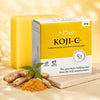 Koji-C Bathing Bar | 2% Kojic Acid, Vitamin-C & Turmeric Soap for Pigmentation & Bright, Even Skin