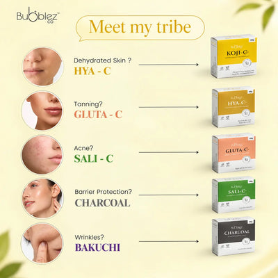 Koji-C Bathing Bar | 2% Kojic Acid, Vitamin-C & Turmeric Soap for Pigmentation & Bright, Even Skin Bubblez Cosmetics