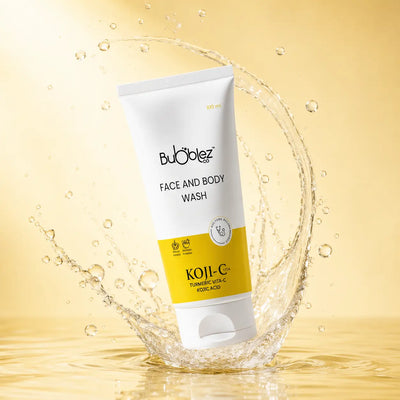 Koji-C Face & Body Wash | Advanced Kojic Acid Face Wash for Pigmentation, Dark Spots & Brighter Skin Bubblez Cosmetics