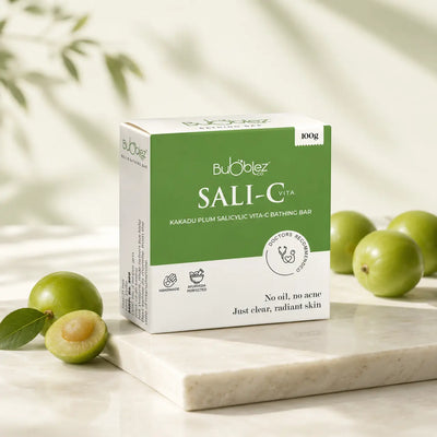 Sali-C Bathing Bar | Salicylic Acid Soap for Acne-Prone, Oily & Pimple-Free Skin Bubblez Cosmetics