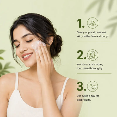 Sali-C Face & Body Wash (2 in 1) | Salicylic Acid Body Wash for Acne-Free Skin Bubblez Cosmetics