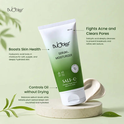 Sali-C Salicylic Acid Serum Moisturizer | Acne & Oil Control Skincare Bubblez Cosmetics