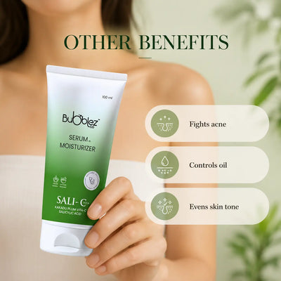 Sali-C Salicylic Acid Serum Moisturizer | Acne & Oil Control Skincare Bubblez Cosmetics