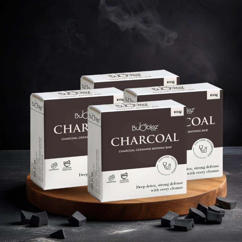 Charcoal Ceramide Bathing bar