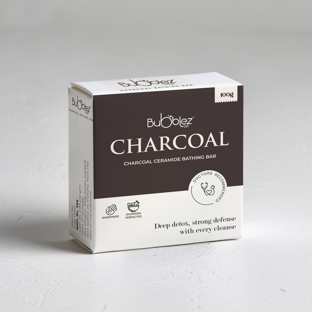 Charcoal Ceramide Bathing bar
