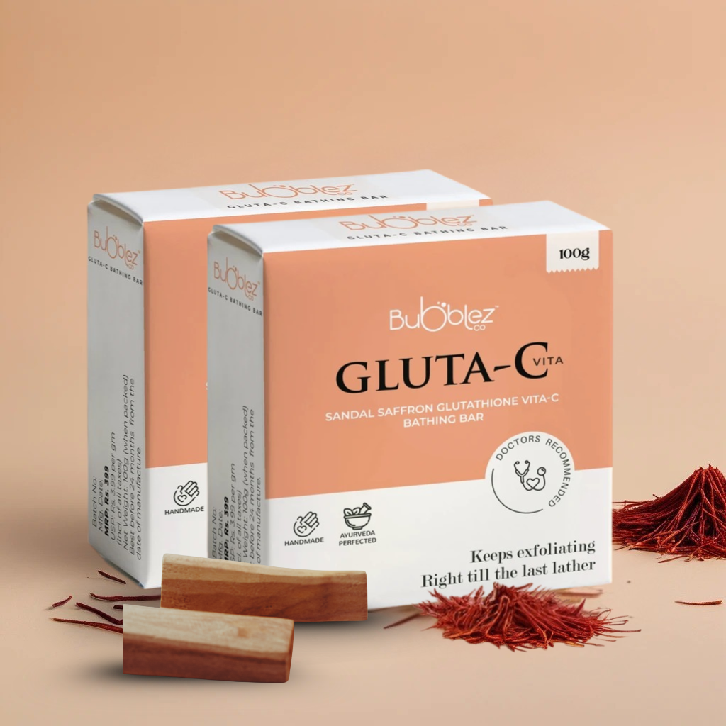 Gluta-C Glutathione Sandal Saffron Vitamin-C Bathing bar