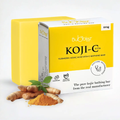 Koji-C Bathing Bar | 2% Kojic Acid, Vitamin-C & Turmeric Soap for Pigmentation & Bright, Even Skin Bubblez Cosmetics