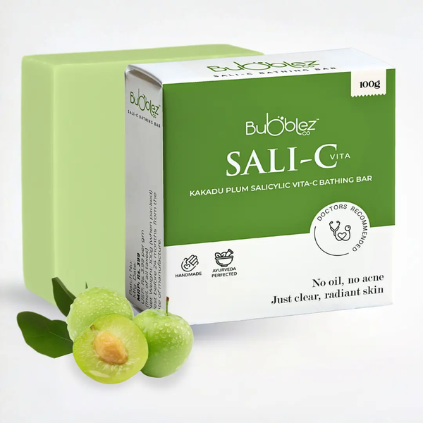 Sali-C Bathing Bar | Salicylic Acid Soap for Acne-Prone, Oily & Pimple-Free Skin Bubblez Cosmetics