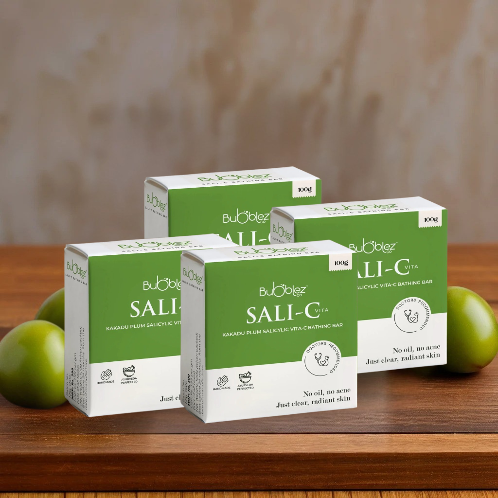 Sali-C Salicylic acid Kakadu plum Vitamin-C Bathing bar