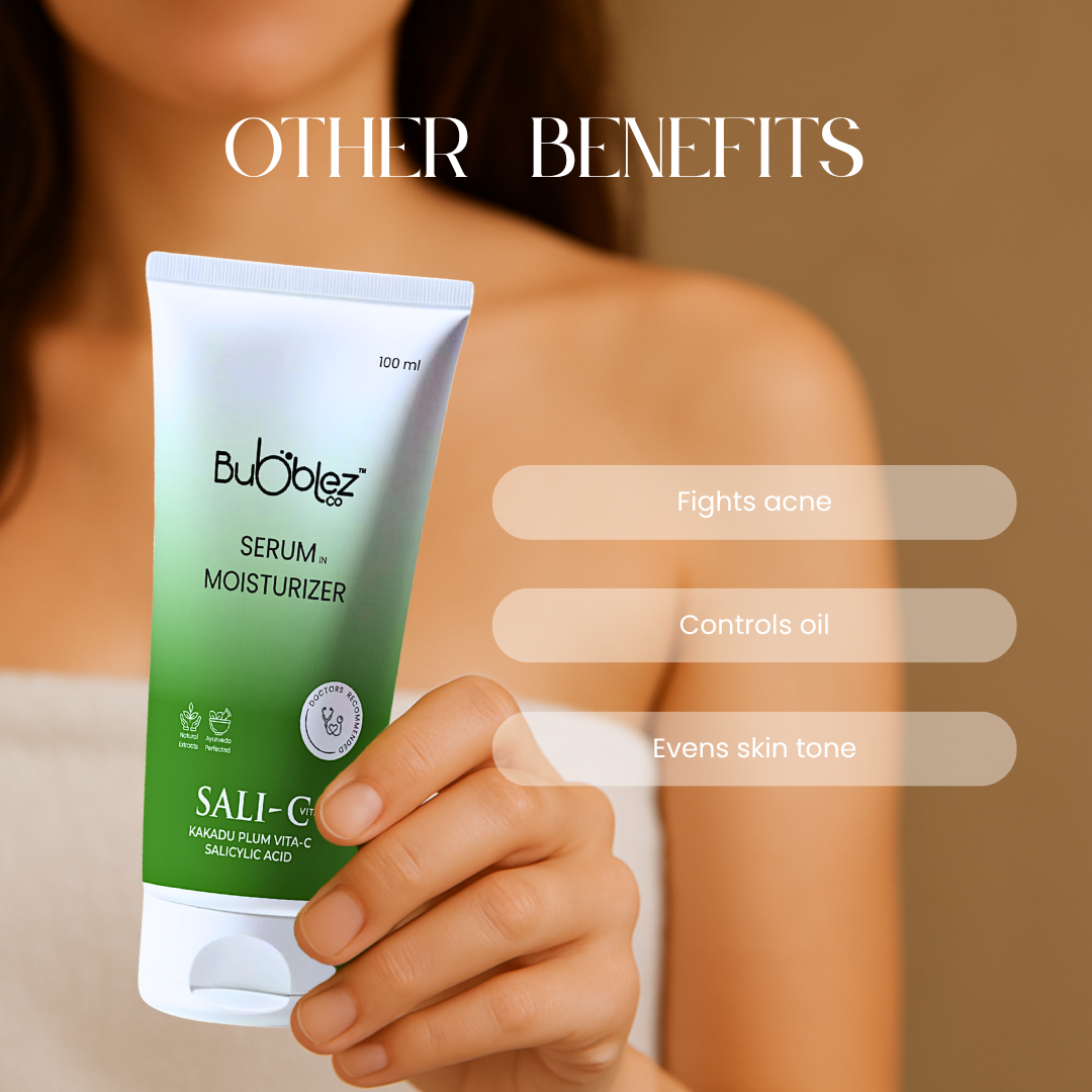 Sali-C Serum in Moisturizer (2 in 1) | Salicylic Acid Serum for Acne-Prone, Oily & Pimple-Free Skin